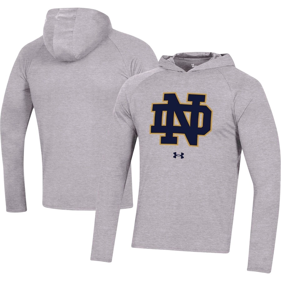 

Футболка с длинным рукавом Under Armour Notre Dame Fighting Irish, серый