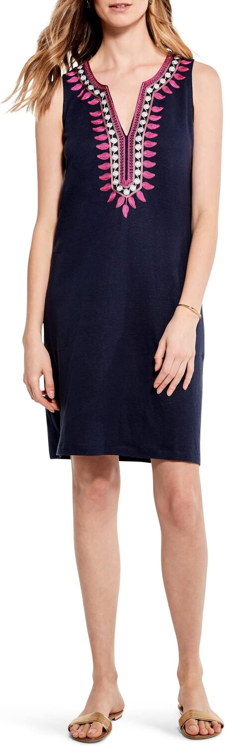

Летнее платье для ретрита NIC+ZOE, цвет Indigo Multi