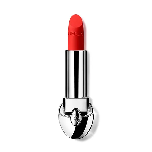 

Персонализируемая бархатистая матовая помада Rouge G Luxurious Velvet Guerlain, цвет flame red