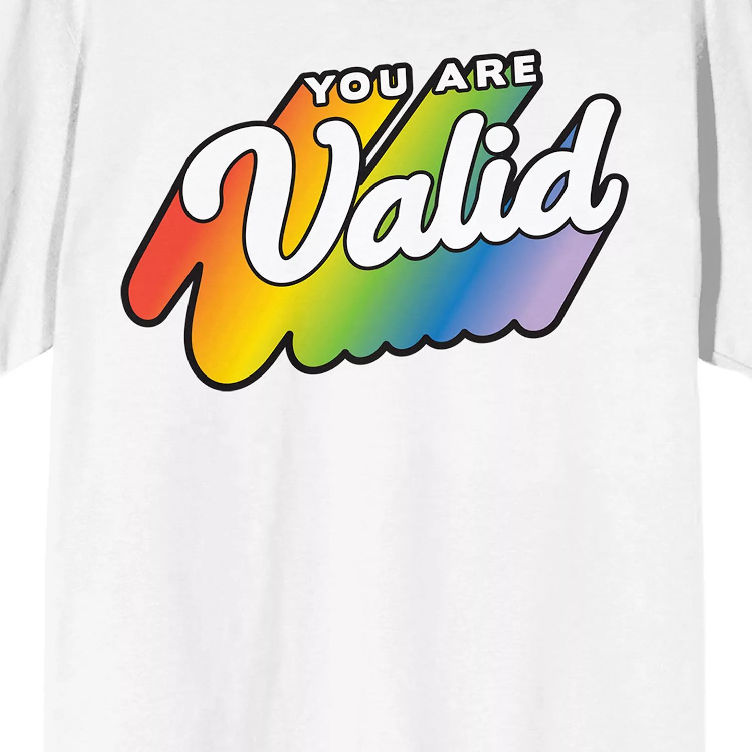 Мужская футболка Pride You Are Valid Licensed Character