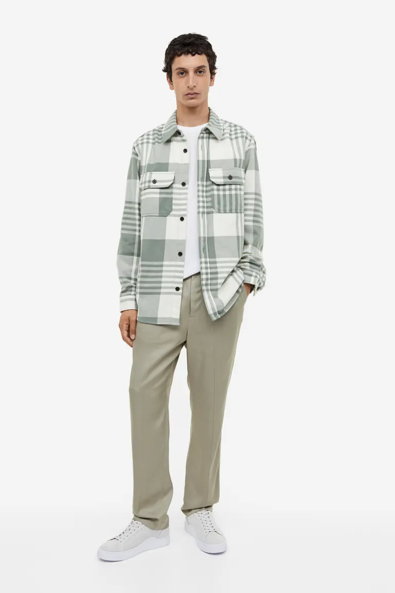 

Верхняя рубашка H&M, зеленый