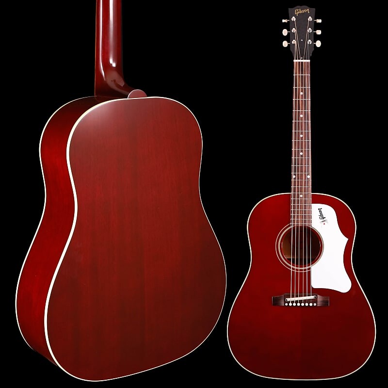 

Акустическая гитара Gibson Acoustic '60s J-45 Original, Wine Red 4lbs 5.5oz