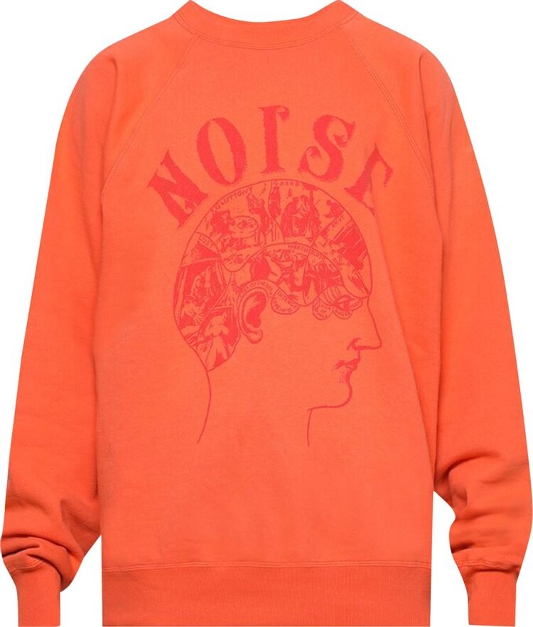 

Толстовка Saint Michael Noise Print Crewneck 'Orange', оранжевый