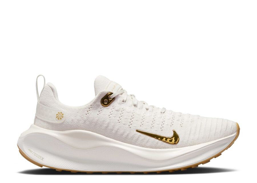 

Кроссовки Nike Wmns ReactX Infinity Run 4, цвет Gum Light Brown Metallic Gold