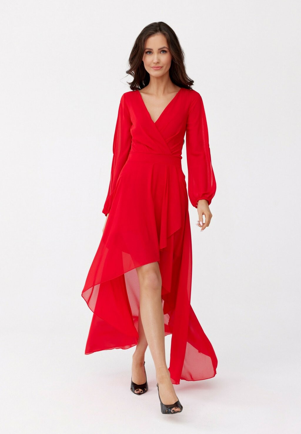 

Длинное платье Roco Fashion, красный