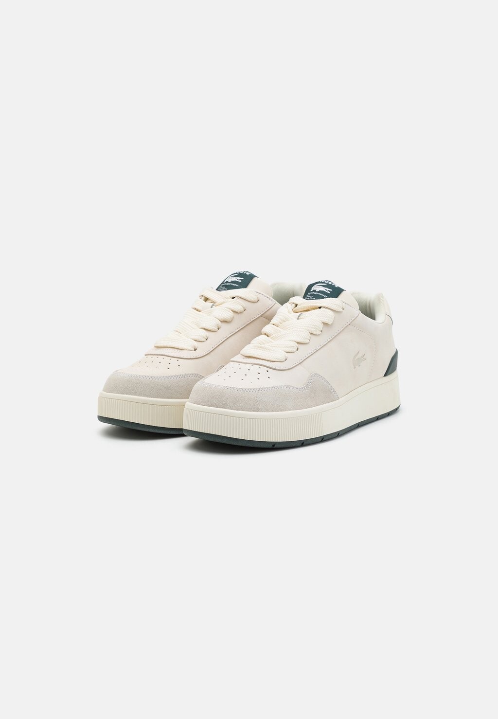 

Кроссовки Lacoste ACE CLIP, цвет off white/dark green