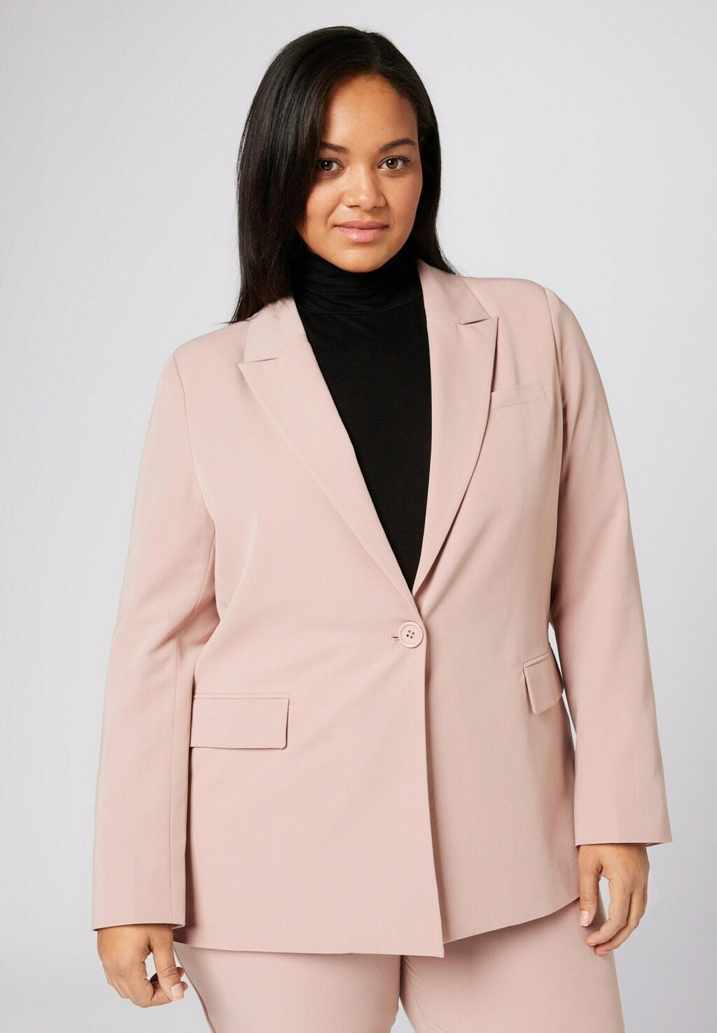 

Блейзер Guido Maria Kretschmer Curvy Collection, розовый