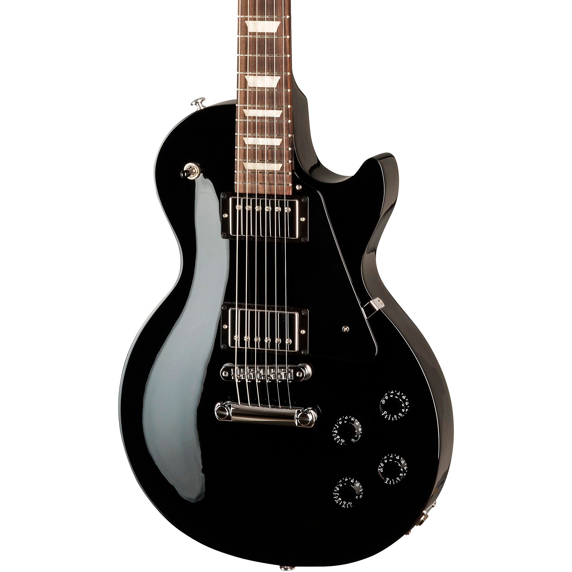 Электрогитара Gibson Les Paul Studio черного цвета