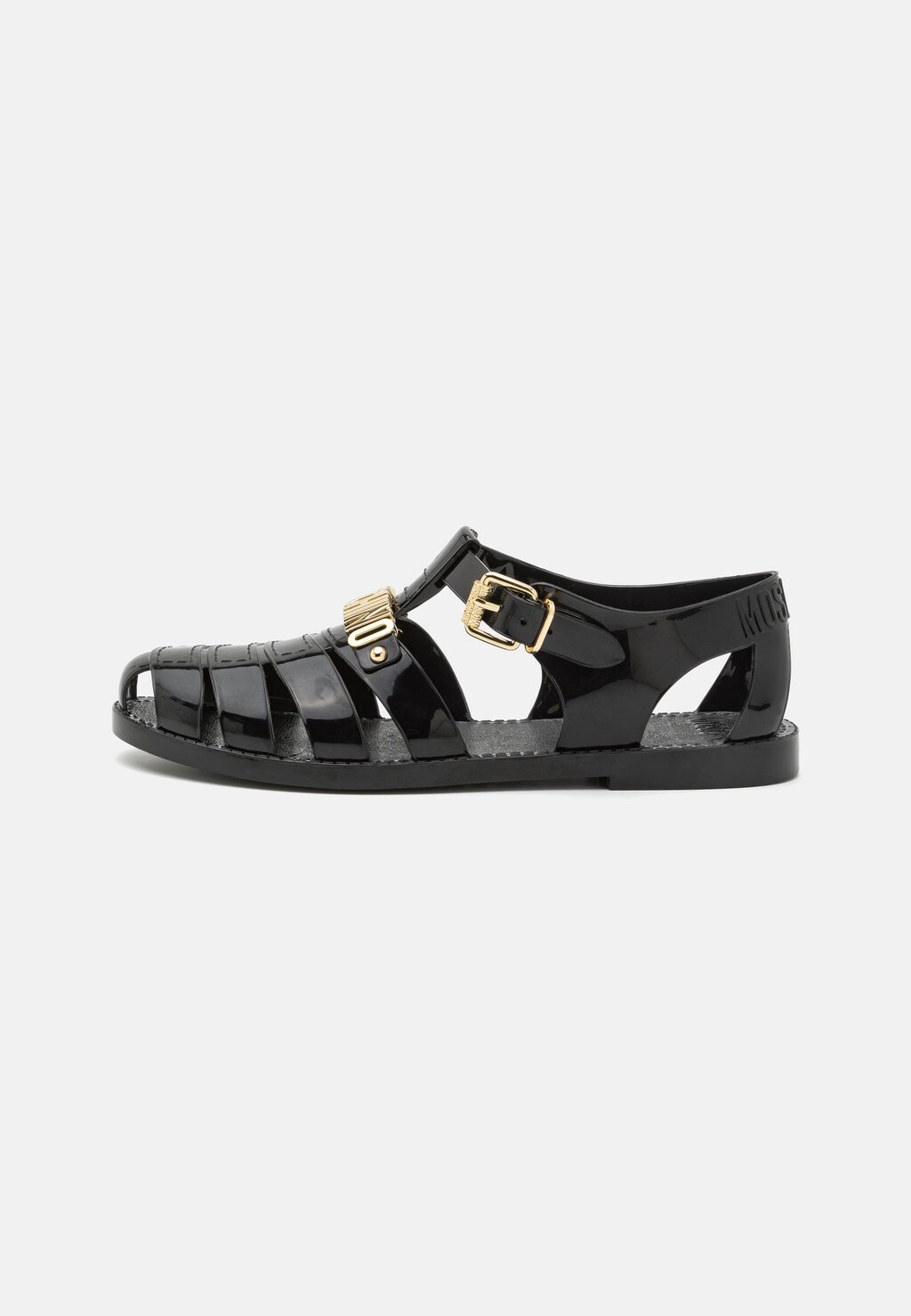 

Слипоны MOSCHINO, черный