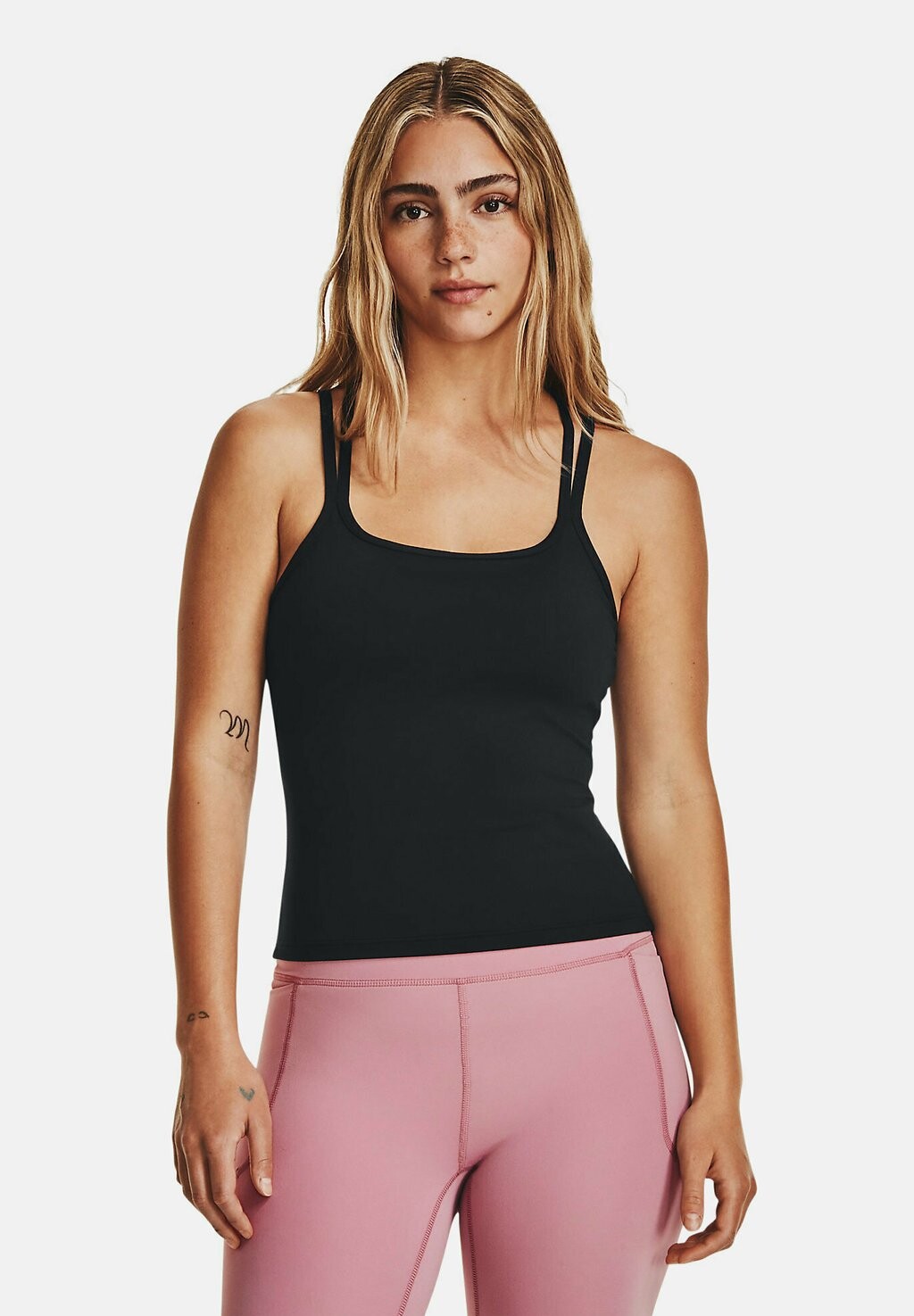 

Топ Under Armour, черный меланж