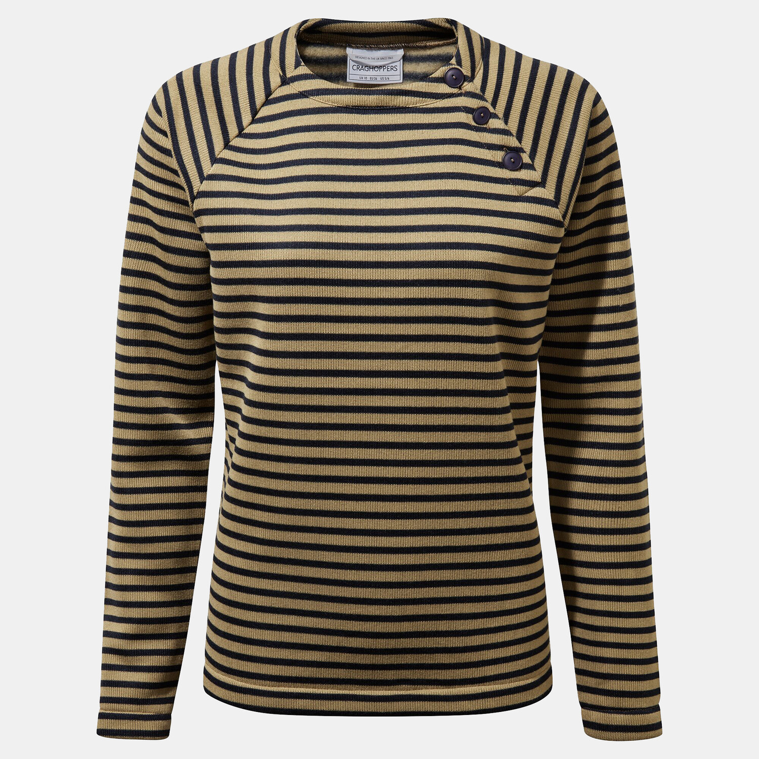 

Куртка Craghoppers Fleecepullover Neela, цвет Blue Navy/Raffia Stripe