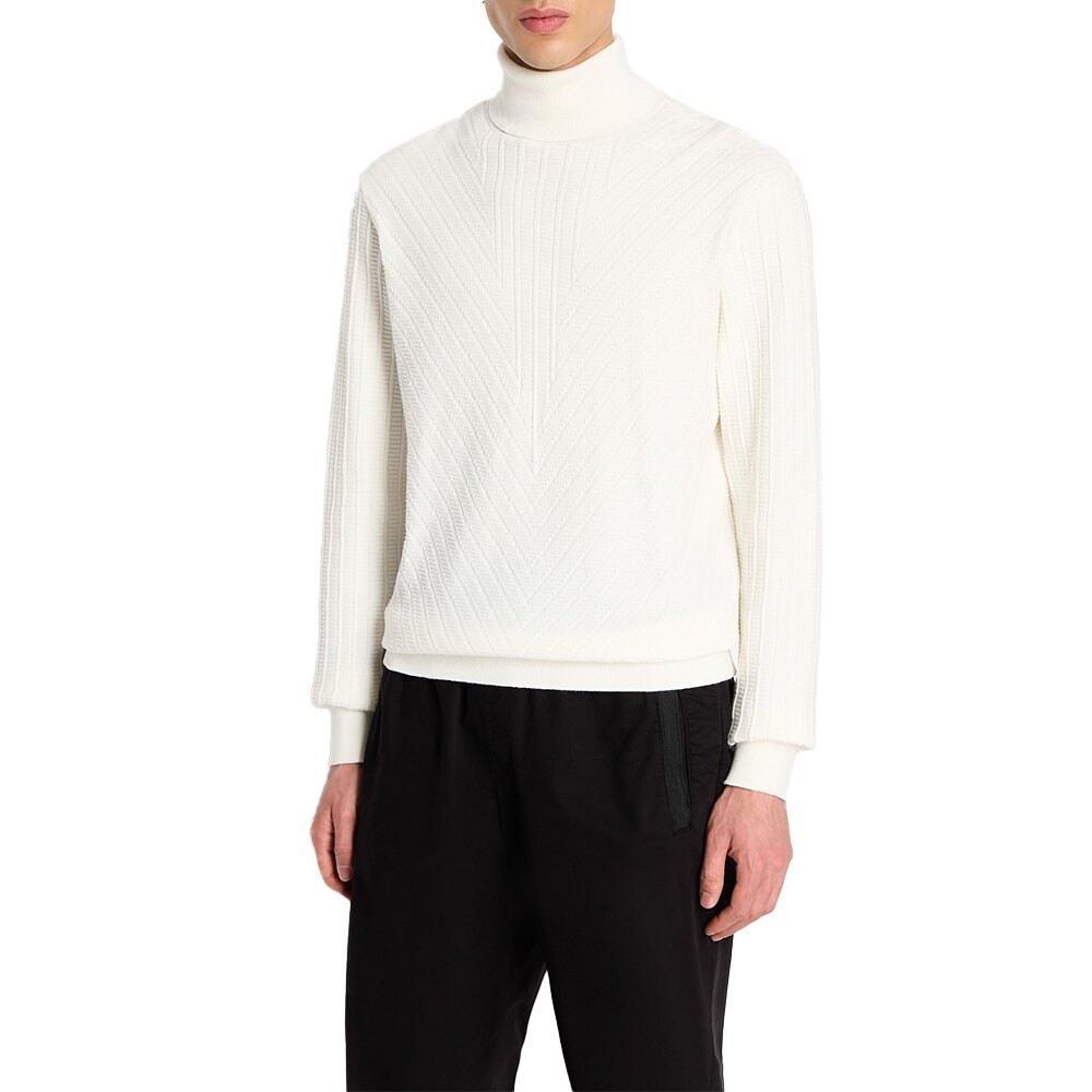 

Свитер Armani Exchange 6RZM2J_ZM3FZ High Neck, бежевый