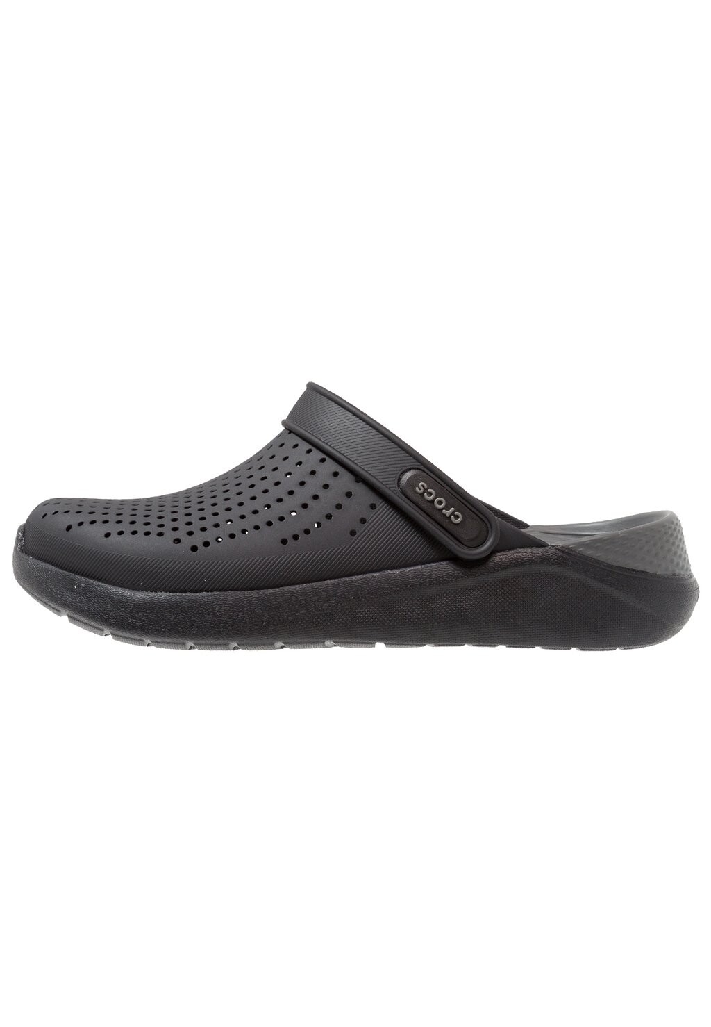 

Мюли на плоской подошве LITERIDE Crocs, цвет black/slate grey