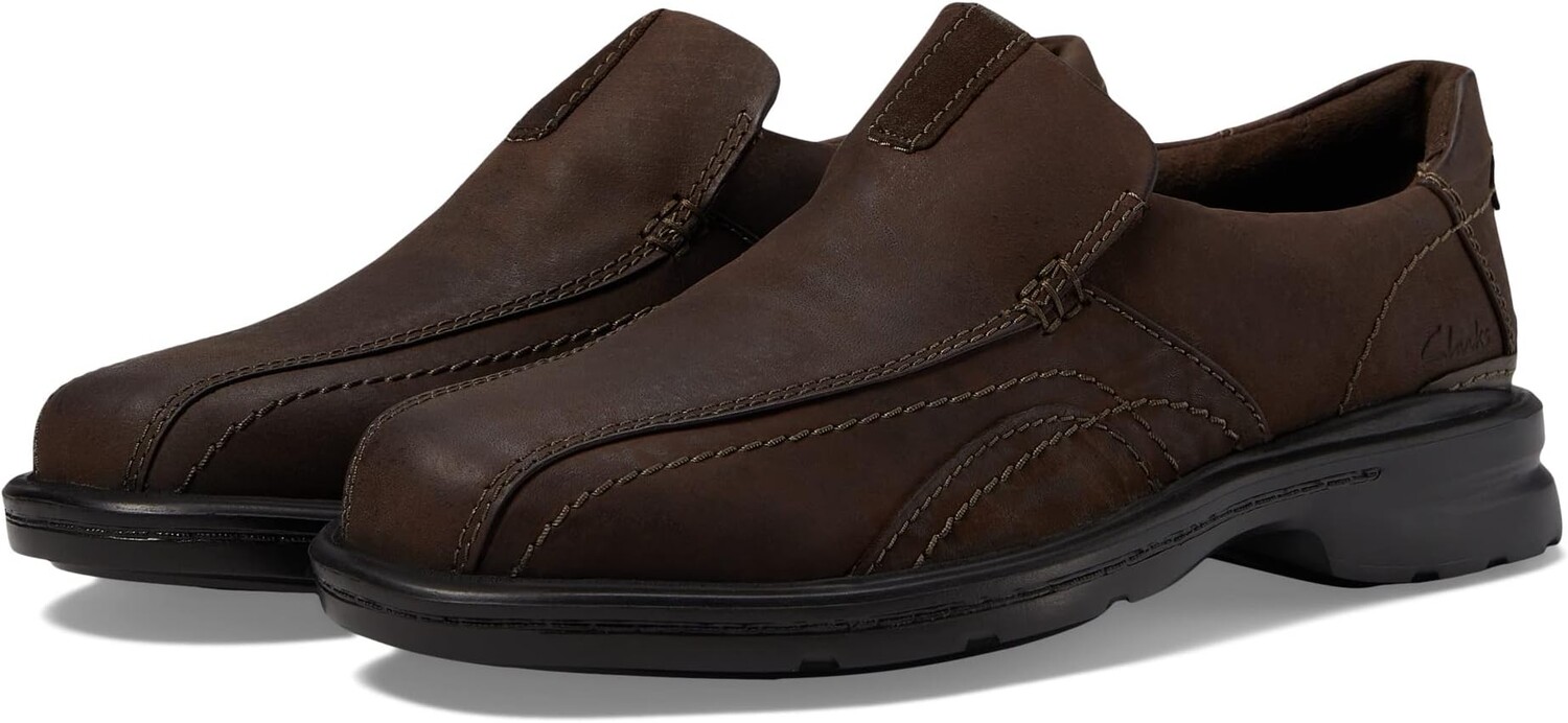 

Лоферы Gessler Step Clarks, цвет Dark Brown Leather