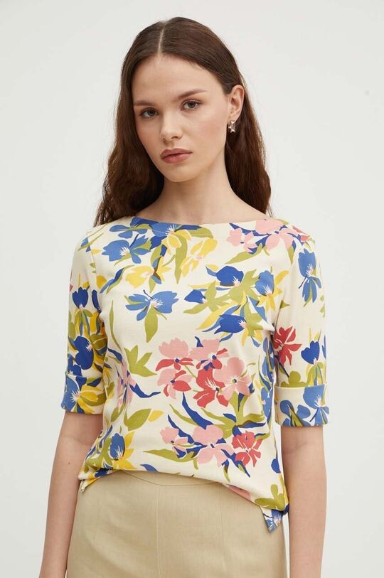 

Футболка Lauren Ralph Lauren, бежевый