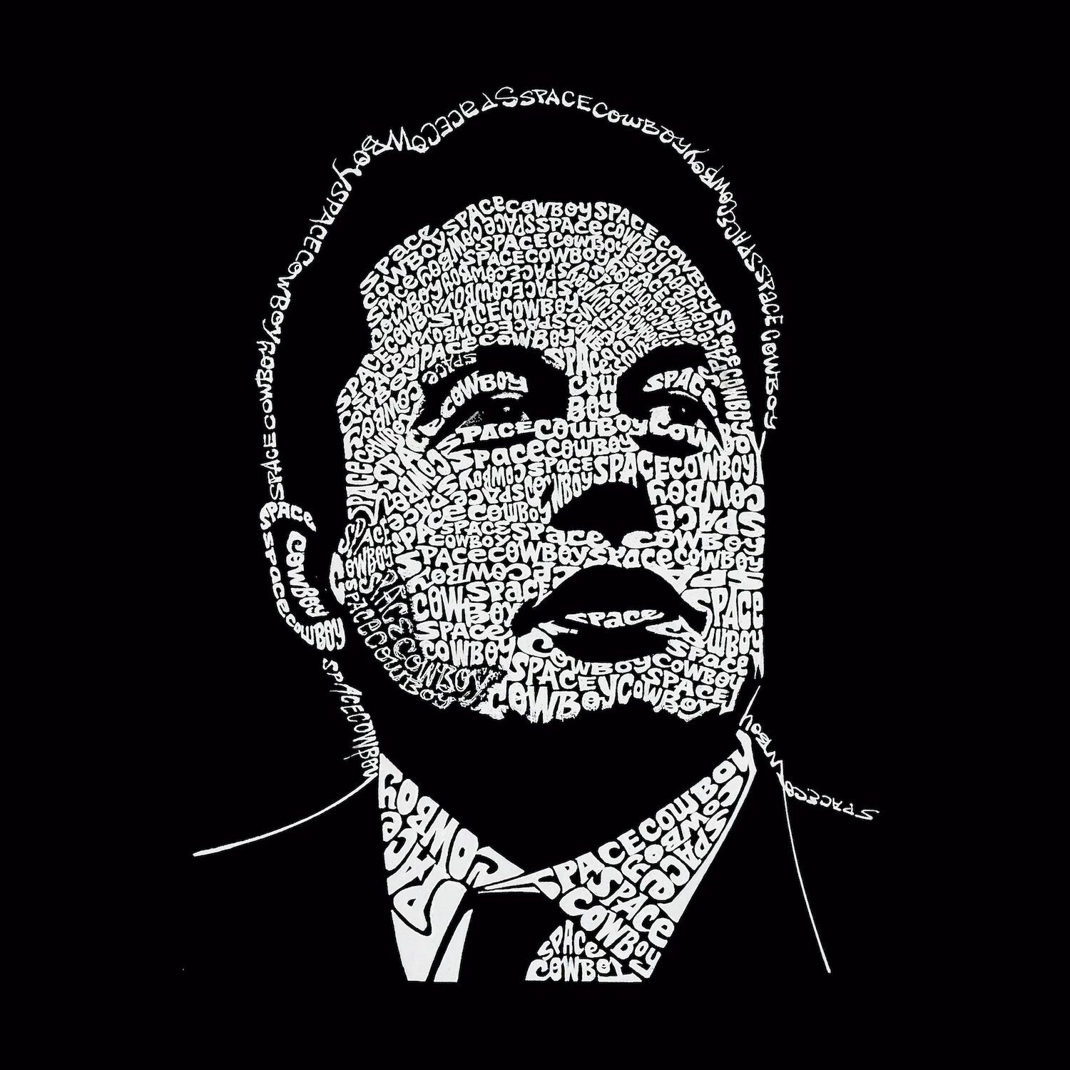 

Илон Маск — мужская футболка с надписью Word Art LA Pop Art