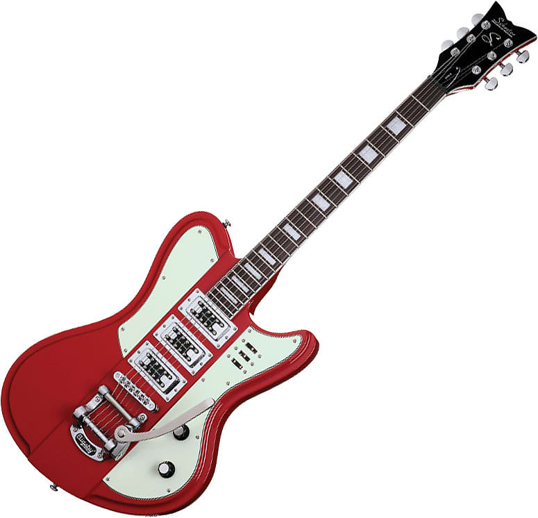 цена Электрогитара Schecter Ultra-III Electric Guitar in Vintage Red Finish
