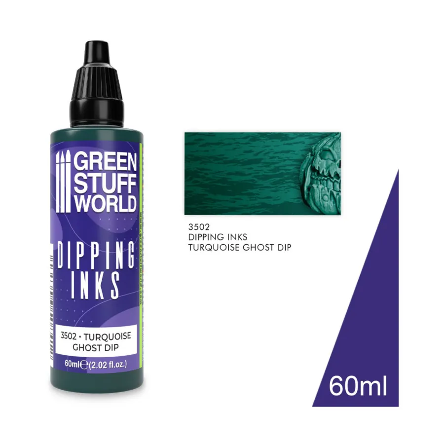 

Бирюзовый соус-призрак, Paint - Dipping Ink (Green Stuff World)