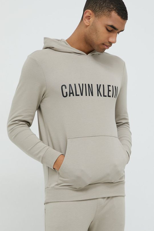 Ночная толстовка Calvin Klein Underwear, бежевый