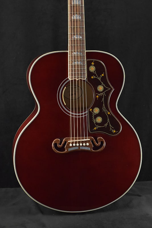 Акустическая гитара Gibson SJ-200 Standard Wine Red акустическая гитара с аксессуарами flight f 230c wine red bundle 1