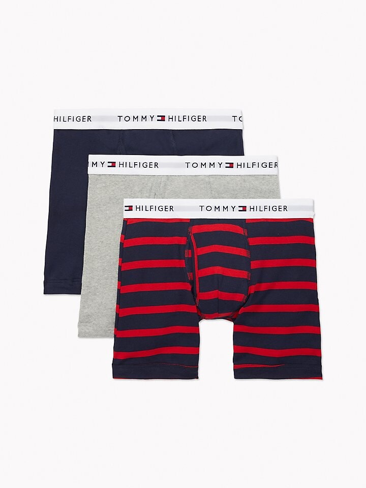 

Классические трусы-боксеры из хлопка 3 шт. Tommy Hilfiger