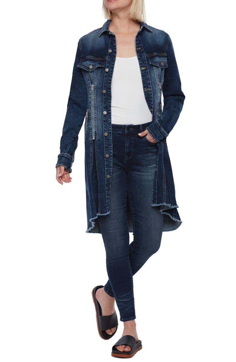 

Платье-пальто WASH LAB DENIM