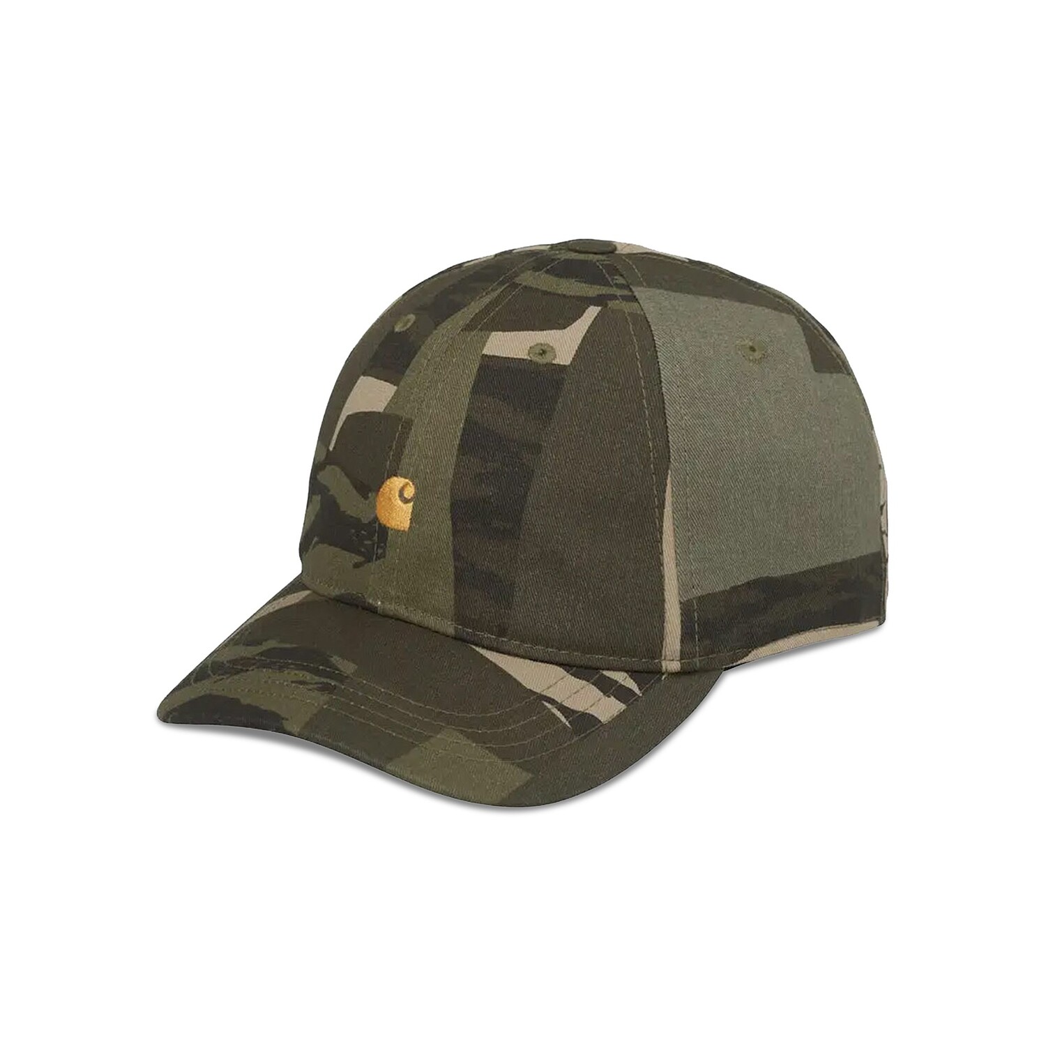

Кепка с логотипом Carhartt WIP Madison Camo Mend/Popsicle