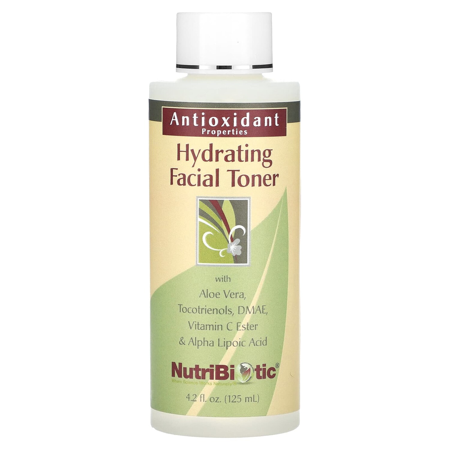 

Увлажняющий тоник для лица, 125 мл (4,2 жидк. Унции), NutriBiotic
