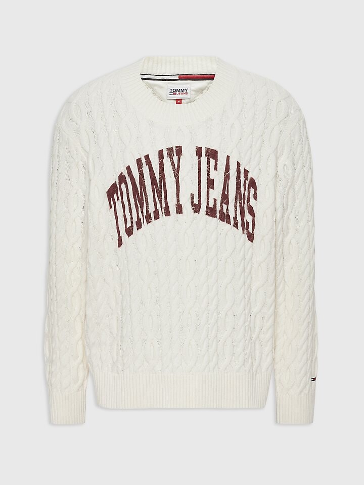 

Университетский свитер свободного кроя с логотипом Tommy Jeans