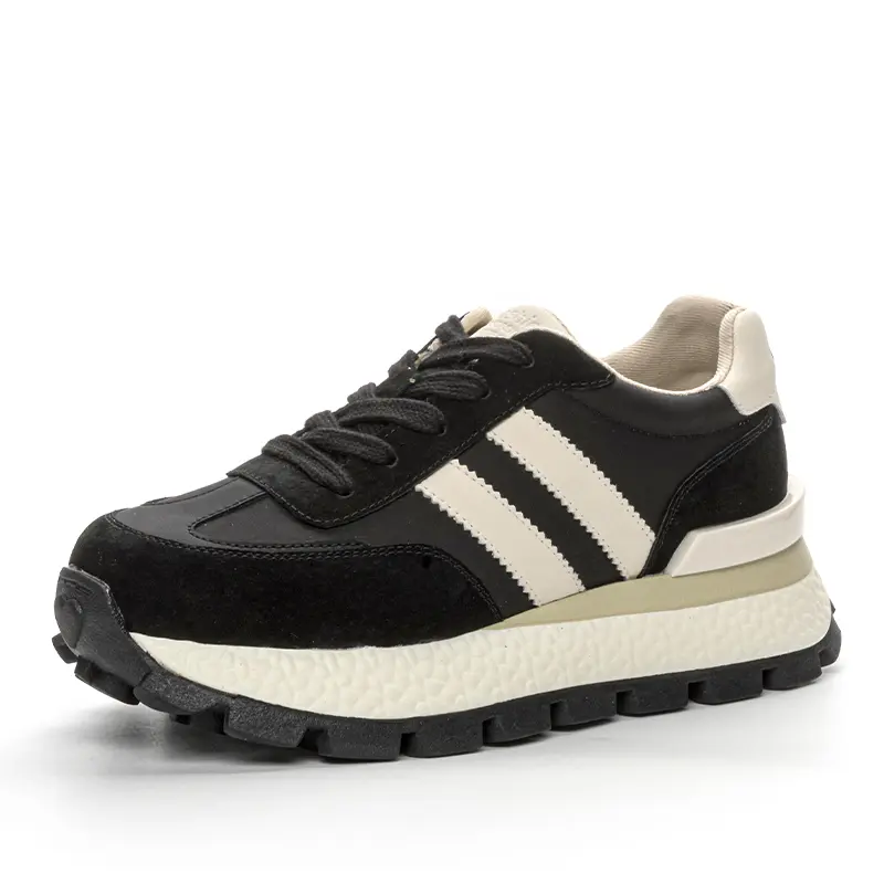 

Кроссовки женские толстые низкие Klammkicks, цвет Coffee