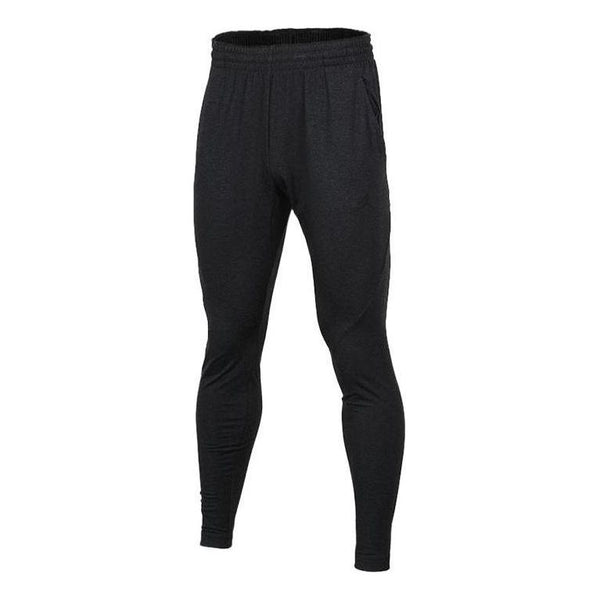 Спортивные штаны Men's Air Jordan Solid Color Elastic Waistband Slim Fit Sports Pants/Trousers/Joggers Black, черный