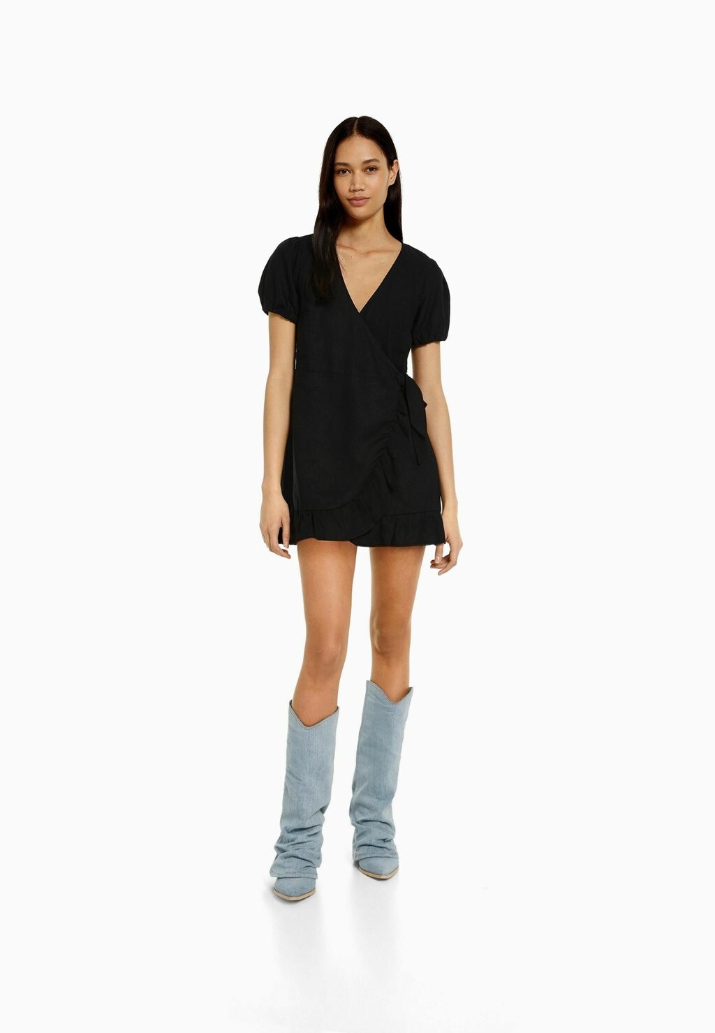 

Летнее платье Bershka, черный