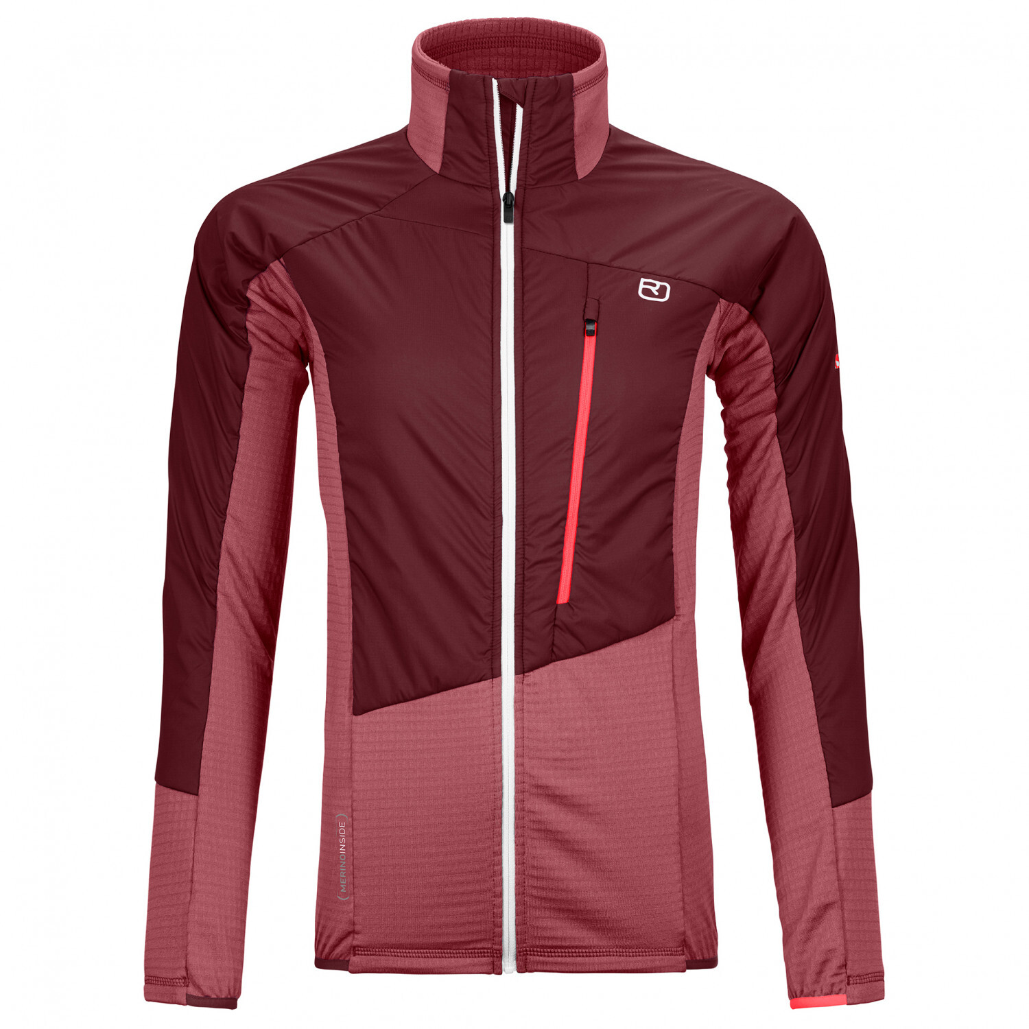 

Шерстяная куртка Ortovox Women's Westalpen Swisswool Hybrid, цвет Winetasting