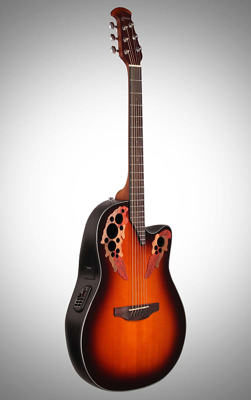Акустическая гитара Ovation CE44-1 Celebrity Collection Elite Mid-Depth Mahogany Neck 6-String Acoustic-Electric Guitar