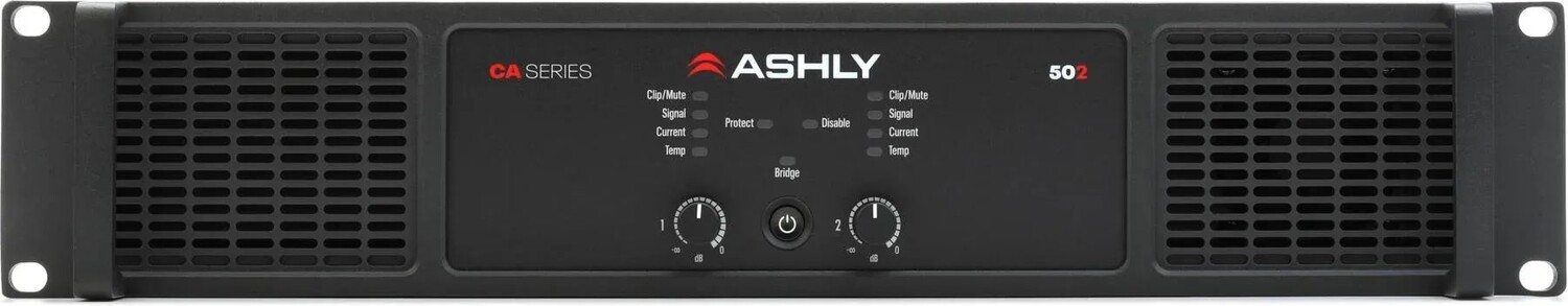 

Новый 2-канальный усилитель мощности Ashly CA-502 мощностью 500 Вт