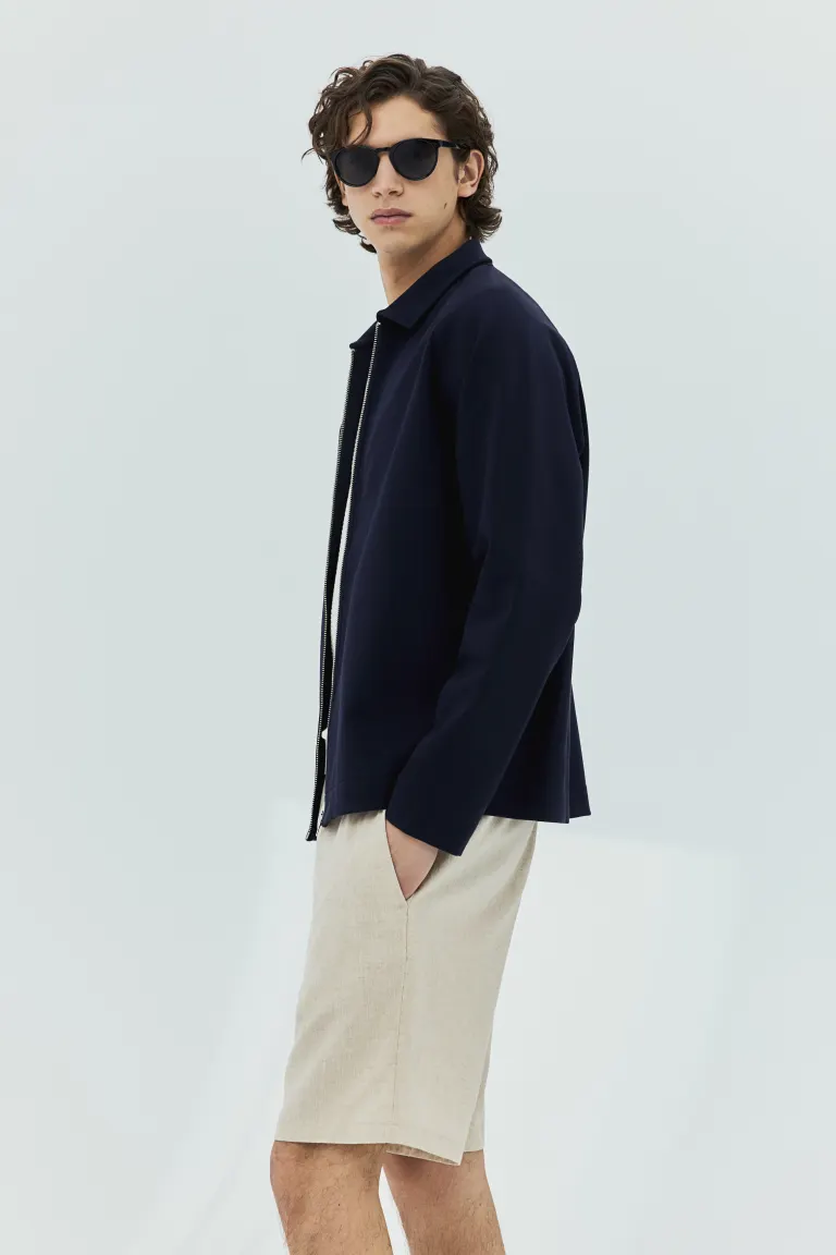 

Шорты стандартного кроя H&M, бежевый