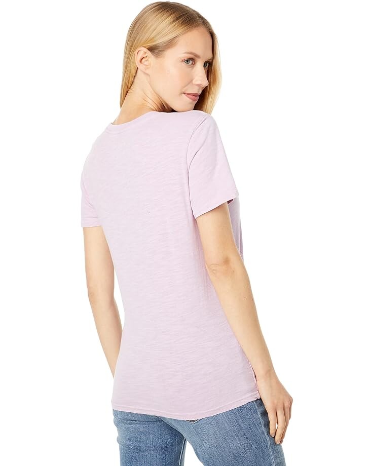 

Футболка Lucky Brand Aretha Classic Crew Tee, цвет Fair Orchid