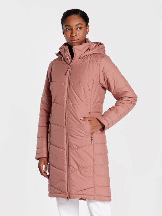 

Пуховик стандартного кроя Jack Wolfskin, розовый