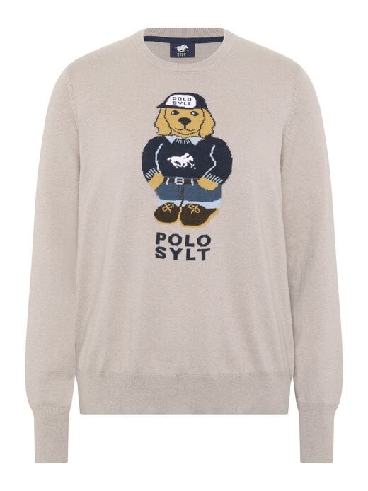 

Вязаная кофта Polo Sylt, серый