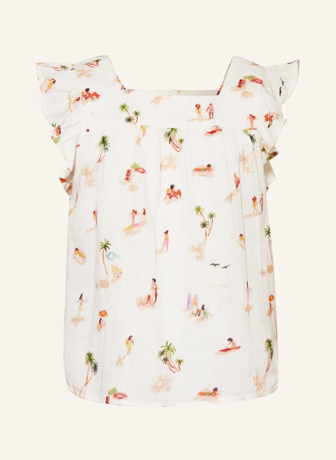 

Блузка-рубашка Scotch & Soda, белый