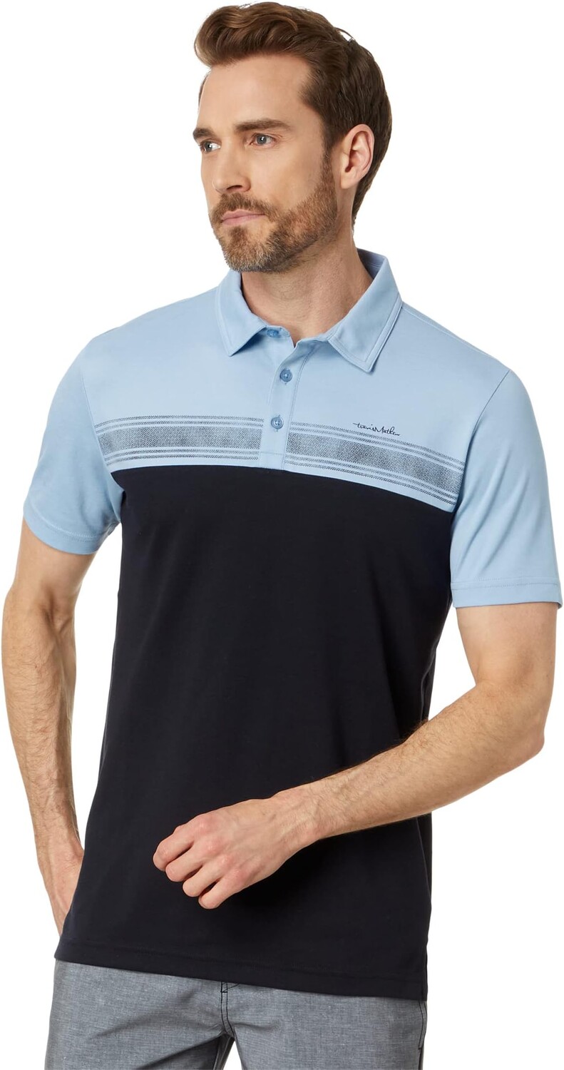

Поле кактусов TravisMathew, цвет Heather Bel Air Blue