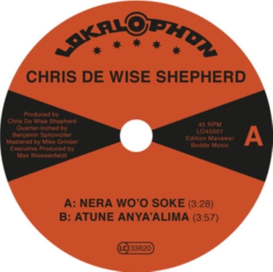 Виниловая пластинка Chris De Wise Shepherd - Nera Wo'o Soke burgh chris de виниловая пластинка burgh chris de a better world