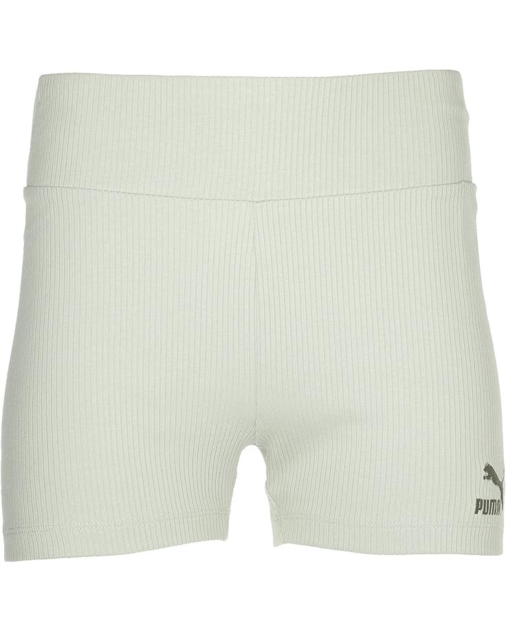 

Шорты PUMA Classics Rib Short Tights, цвет Desert Sage