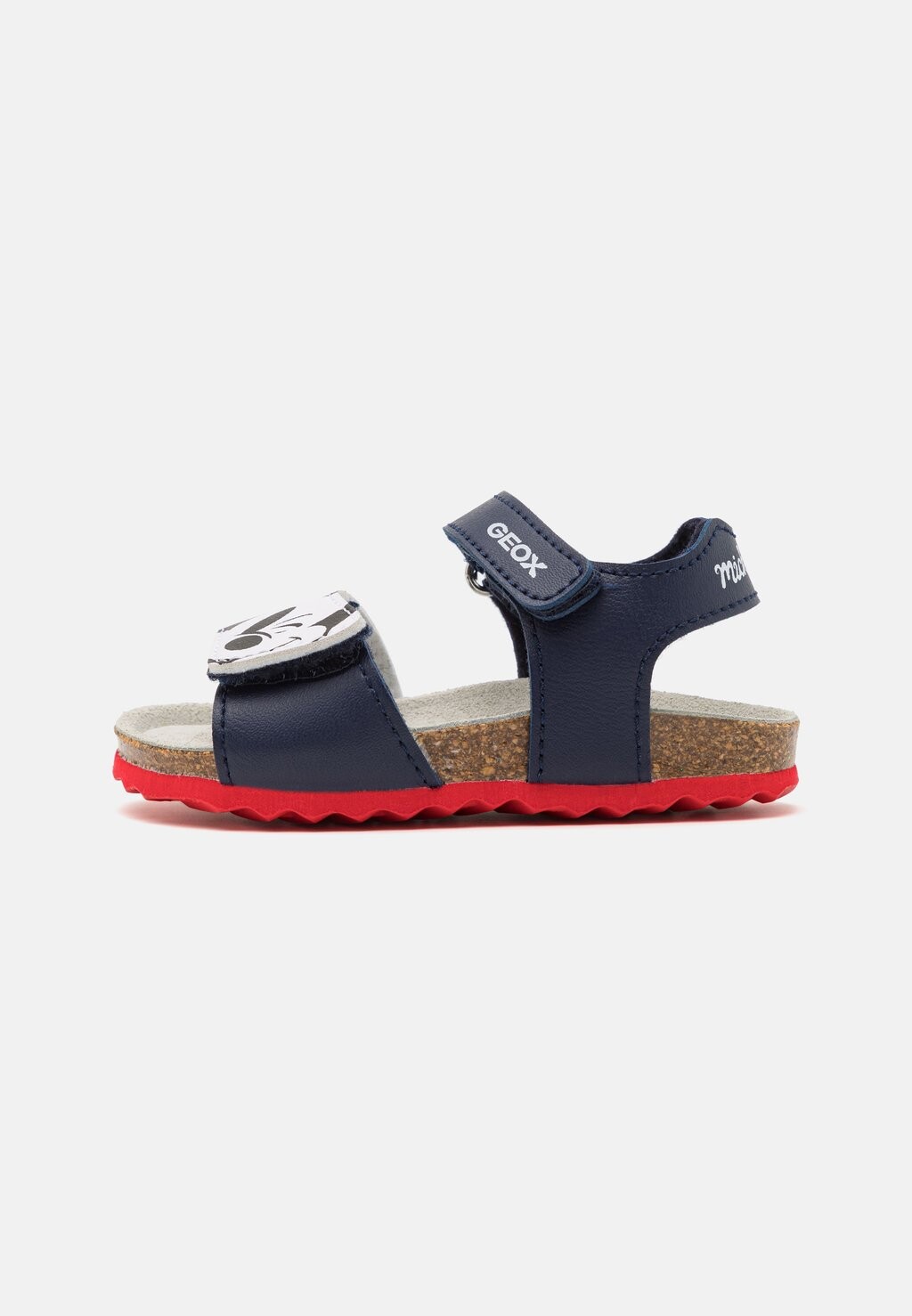 

Сандалии Disney Mickey Mouse Chalki Unisex Geox, цвет navy/optic white