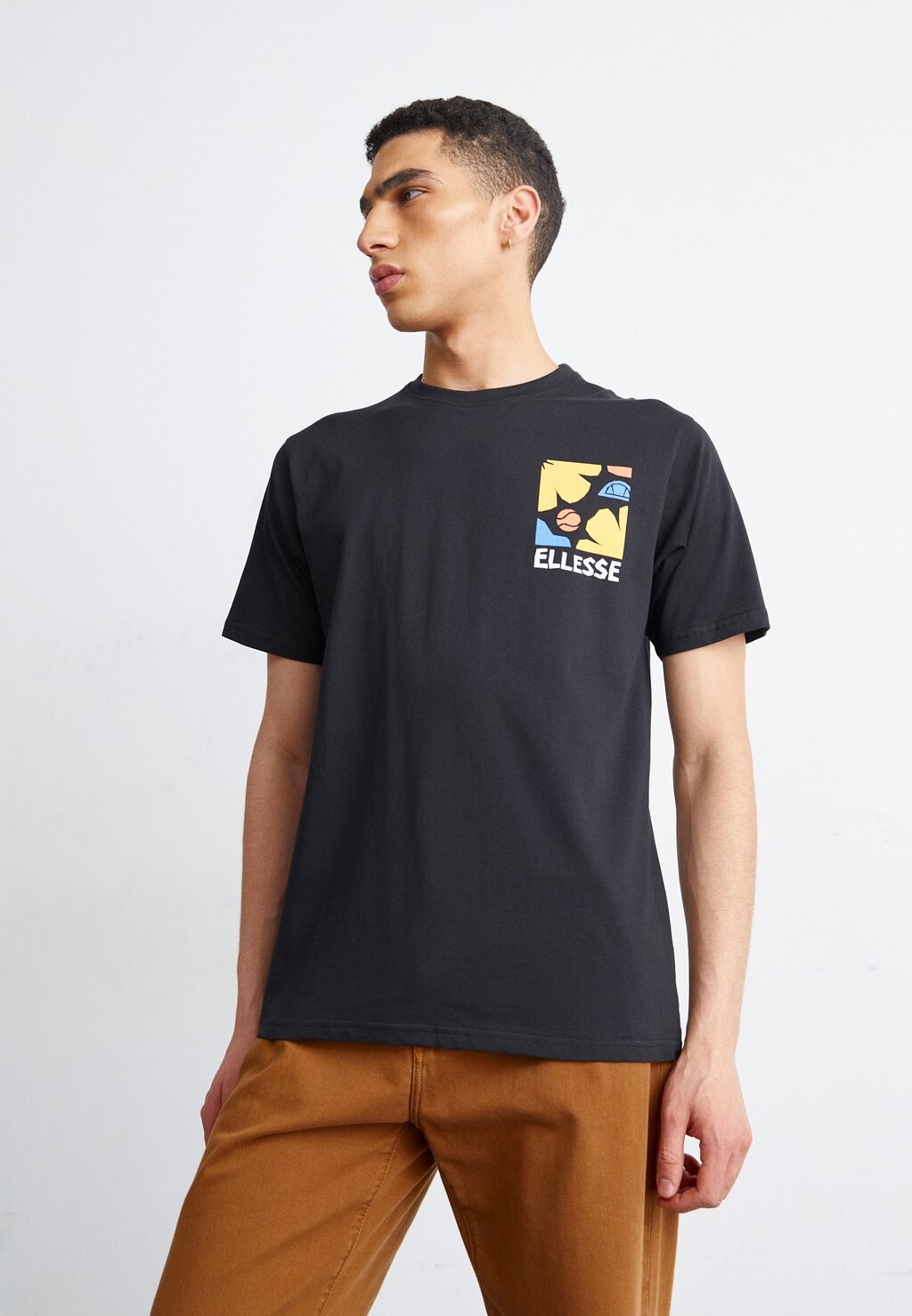 

Футболка с принтом IMPRONTA Ellesse, цвет washed black