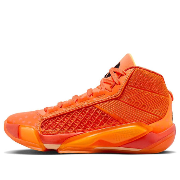 Кроссовки (WMNS) Air Jordan 38 WNBA 'Center Star', цвет cone/black-brilliant orange-melon tint