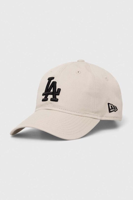 

Хлопковая бейсболка New Era, бежевый