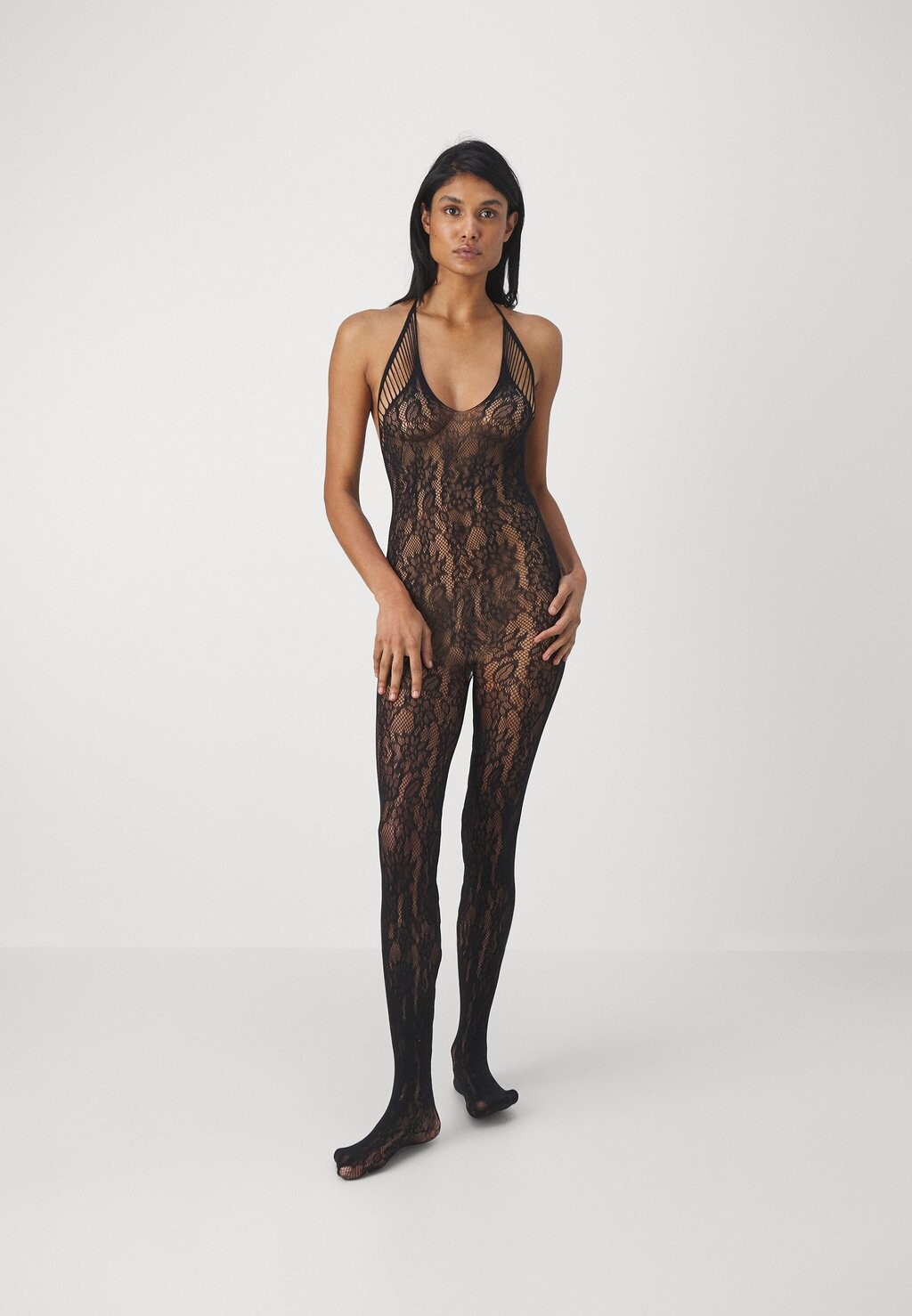 

Колготки HEARTFELT CROTCHLESS BODYSTOCKING Ann Summers, черный