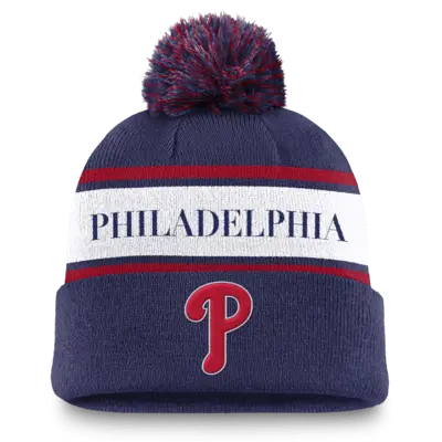 

Шапка Nike Philadelphia Phillies Team Stripe Peak, красный