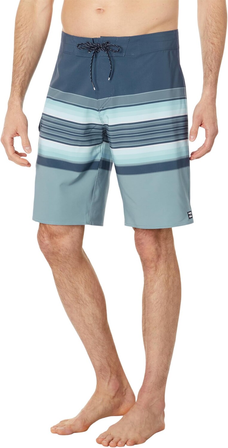 

Шорты для плавания All Day Stripe Pro 20 дюймов Billabong, цвет Blue Haze
